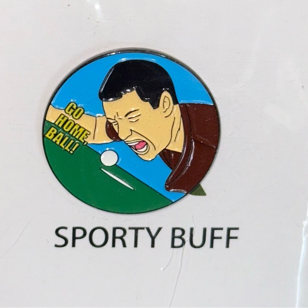 Go Home Ball Golf Ball Marker - NEW